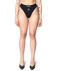 Marine Serre - Moon Logo Stretched Jersey High-Waist Briefs - Lyst