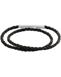 Bottega Veneta - Rope Leather Bracelet - Lyst