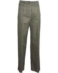 Aspesi - Lace-Up Trousers - Lyst