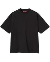 Gucci - Logo Embroidered Crewneck T-Shirt - Lyst