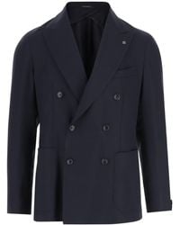 Tagliatore - Montecarlo Double-Breasted Blazer - Lyst