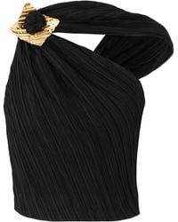 Cult Gaia - Moira Pleated One-Shoulder Top - Lyst