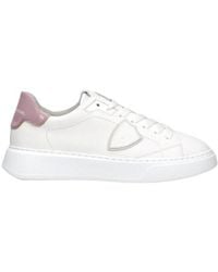 Philippe Model - Temple Low Lace-Up Sneakers - Lyst