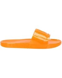 DIESEL - Simple Rubber Slippers - Lyst