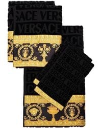 Versace - Baroque Detailed Beach Towel Set - Lyst