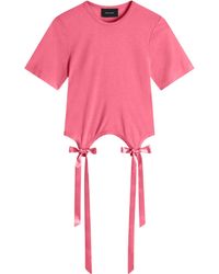 Simone Rocha - Bow Tails T-Shirt - Lyst
