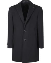 Tagliatore - Colorado Long Sleeved Single-Breasted Coat - Lyst