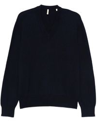 sunflower - Long-Sleeved Crew Neck Wool Sweater - Lyst