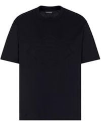 Emporio Armani - Crew-Neck Cotton T-Shirt - Lyst