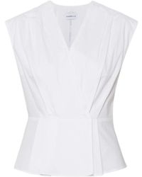 Marella - Sleeveless Poplin Top - Lyst