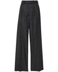 The Row - Roan High-Waist Wide-Leg Trousers - Lyst