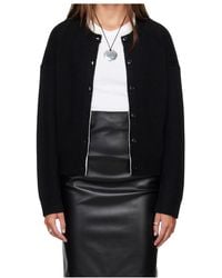 Loulou de Saison - Logo-Embroidered Cardigan - Lyst