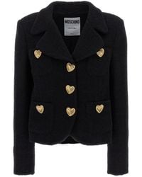 Moschino - Heart-Motif Blazer - Lyst