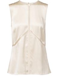 JOSEPH - Hebe Silk Satin Top - Lyst