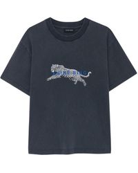 Anine Bing - Cade T-Shirt Leopard - Lyst