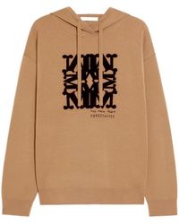 Max Mara - Drawstring Long-Sleeved Hoodie - Lyst