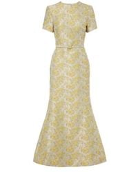 Jonathan Simkhai - Caraline Floral Jacquard Cocktail Dress - Lyst