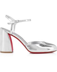 Christian Louboutin - Round-Headed High-Heeled Sandals - Lyst