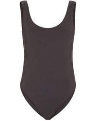 Brunello Cucinelli - Sleeveless One-Piece Swimsuit - Lyst