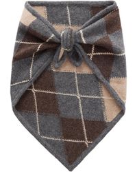 &Daughter - Ava Argyle Cashmere Scarf - Lyst