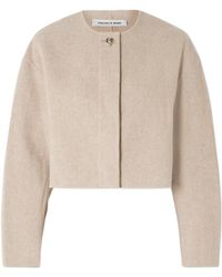 Veronica Beard - Philips Cropped Wool-Blend Jacket - Lyst