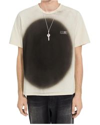 MM6 by Maison Margiela - Logo Printed Crewneck T-Shirt - Lyst