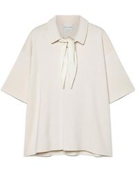 forte_forte - Cotton Polo Shirt - Lyst