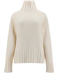 Jil Sander - Roll-Neck Knitted Jumper - Lyst