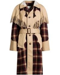 Maison Margiela - Coat Polyester, Cotton, Wool - Lyst