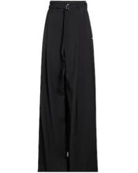 Sportmax - High-Waisted Wide-Leg Pants - Lyst