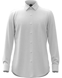 BOSS - Boss Long Sleeved Slim Fit Shirt - Lyst