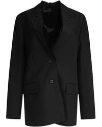 TOTEME - Totême Single-Breasted Long Sleeved Blazer - Lyst