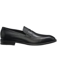 BOSS - Textured-Tongue Loafers - Lyst