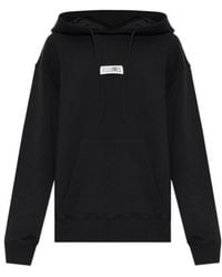 MM6 by Maison Margiela - Logo Patch Hoodie - Lyst
