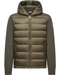 Moncler - Panelled Zip-Up Hooded Jacket - Lyst