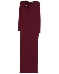 white cotton long sleeve dress Ethereal Long Sleeve Maxi Dress