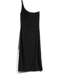 Gucci - Viscose Crêpe Jersey One Shoulder Dress - Lyst