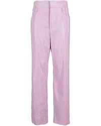 GIUSEPPE DI MORABITO - Crystal-Embellishment Trousers - Lyst