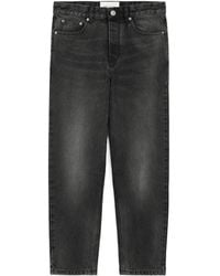 Ami Paris - Buttoned Cotton Jeans - Lyst