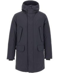 Save The Duck - Elon Hooded Zip-Up Parka - Lyst