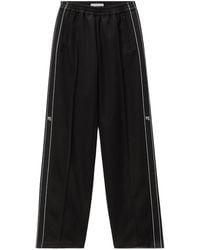 Alexander Wang - T By Logo Tape Track Pants - Lyst
