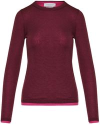 Gabriela Hearst - Crewneck Long-Sleeved Top - Lyst