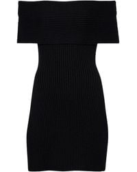 Givenchy - Ribbed-Knit Wool And Alpaca-Blend Minidress - Lyst