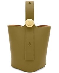 Loewe - Pebble Mini Bucket Bag - Lyst