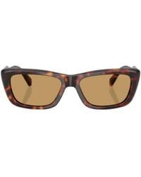 Miu Miu - Eyewear Rectangular Frame Sunglasses - Lyst