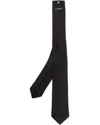 Givenchy - Embroidered-Logo Tie - Lyst