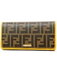 Fendi - Long Wallet With Letters - Lyst
