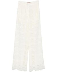 Twinset - Logo Casual Pants - Lyst