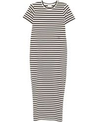 Closed - Striped Logo-Print Dress - Lyst