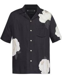 AllSaints - Alberic Short-Sleeved Shirt - Lyst